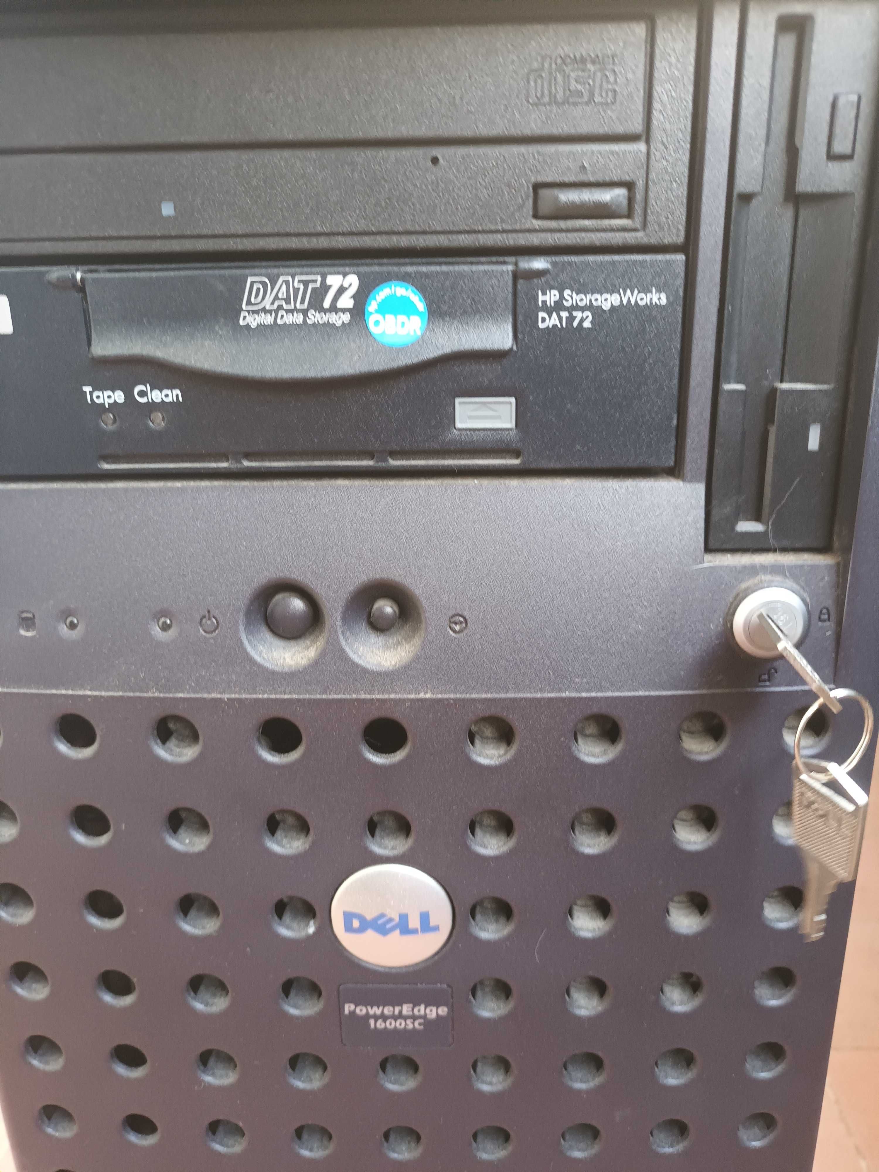 Dell poweredge 1600sc server DAT 72 scsi