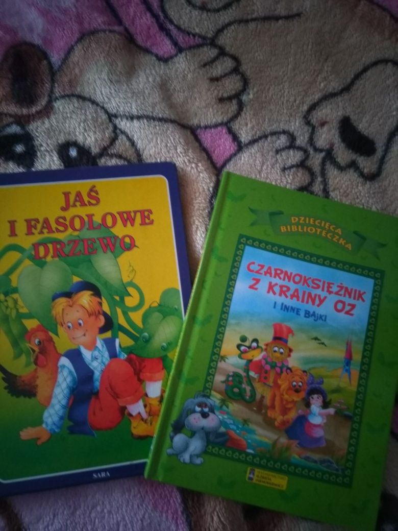 Książki Jaś i fasolowe drzewo , Czarnoksiężnik z krainy Oz i inne