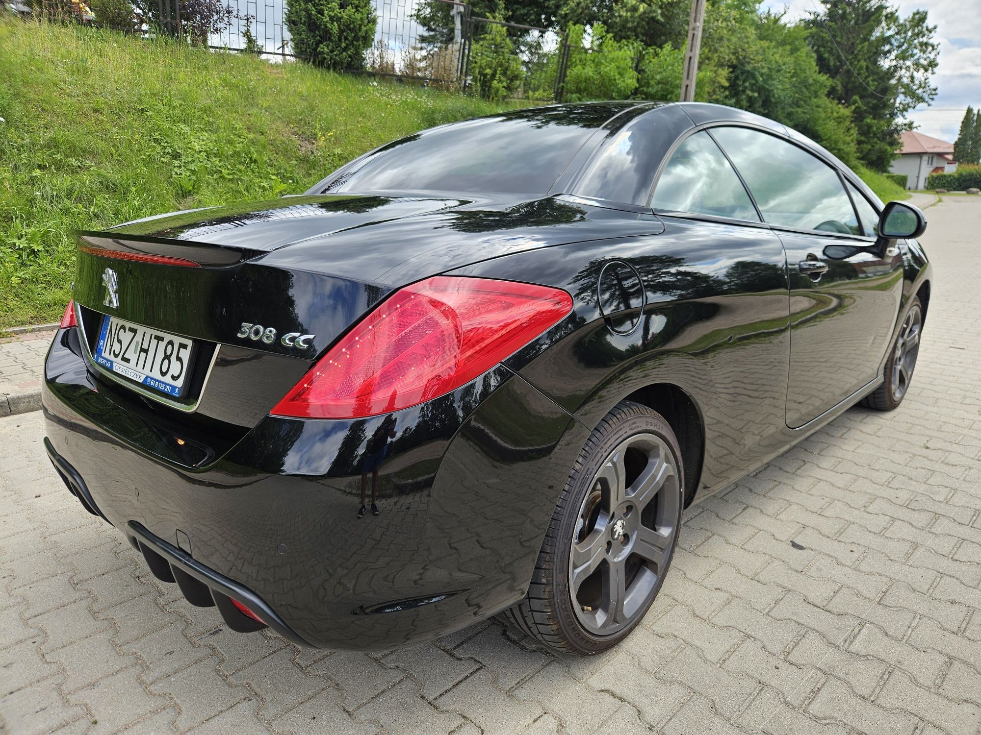 Peugeot 308 CC 2.0 diesel, 2012r. automat, kabriolet