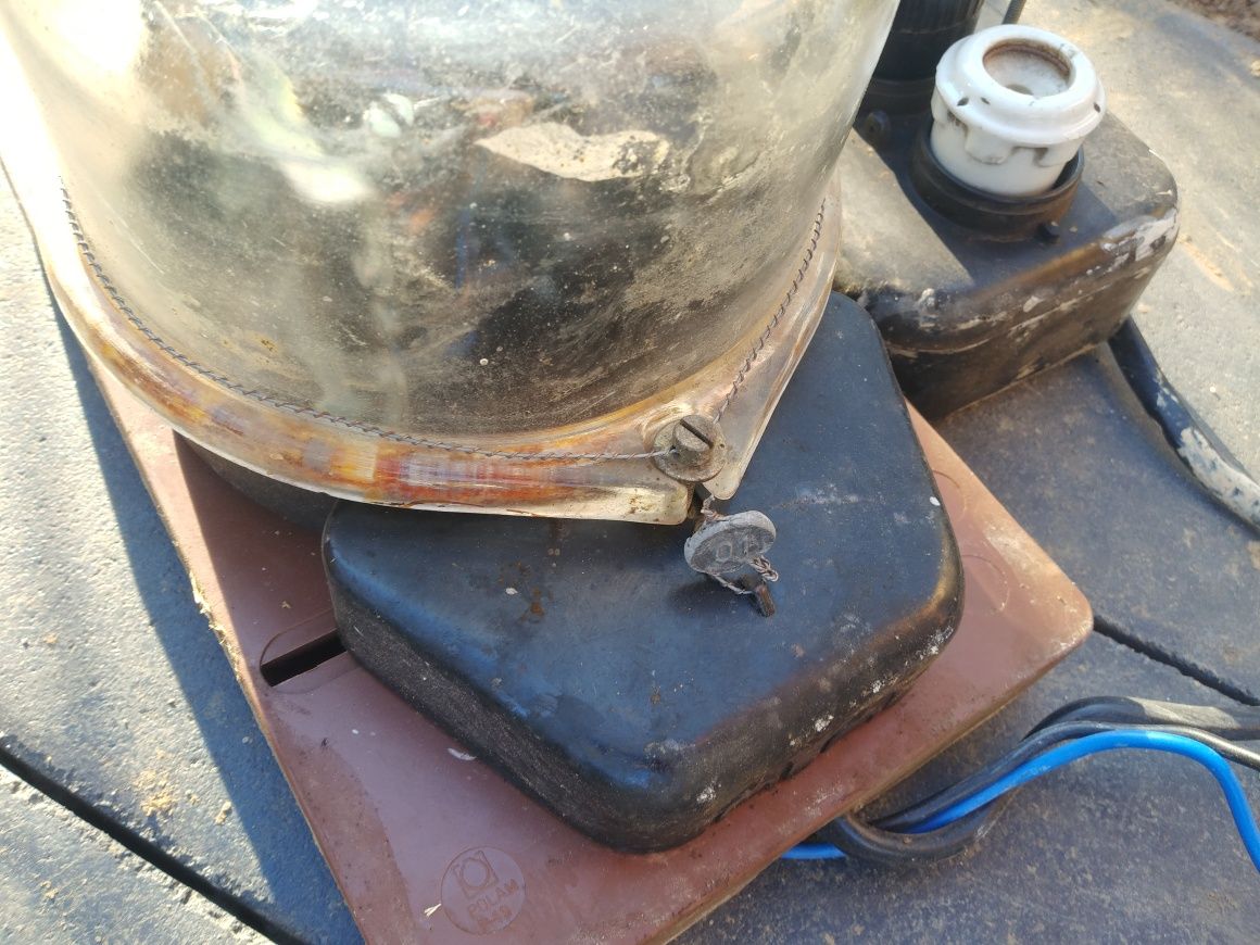 Zegar licznik elektryczny jednofazowy stary zabytek