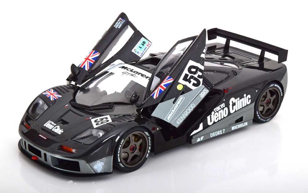 McLaren F1 GTR #59 Vencedor 24h Le Mans 1995  - 1/18 - Solido