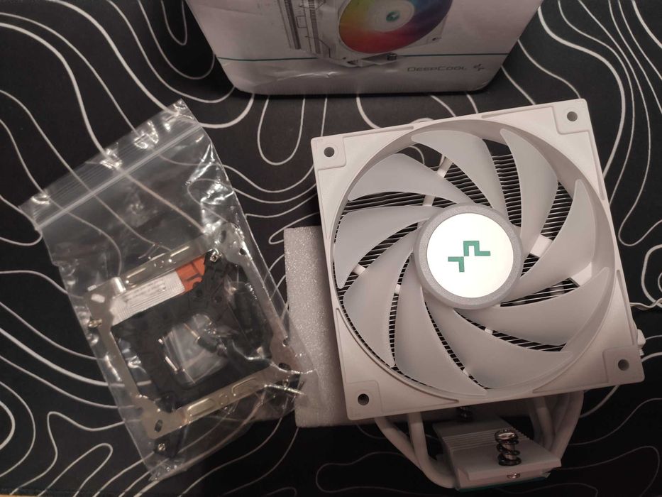 Кулер процесорний  башня Deepcool AG400 ARGB White