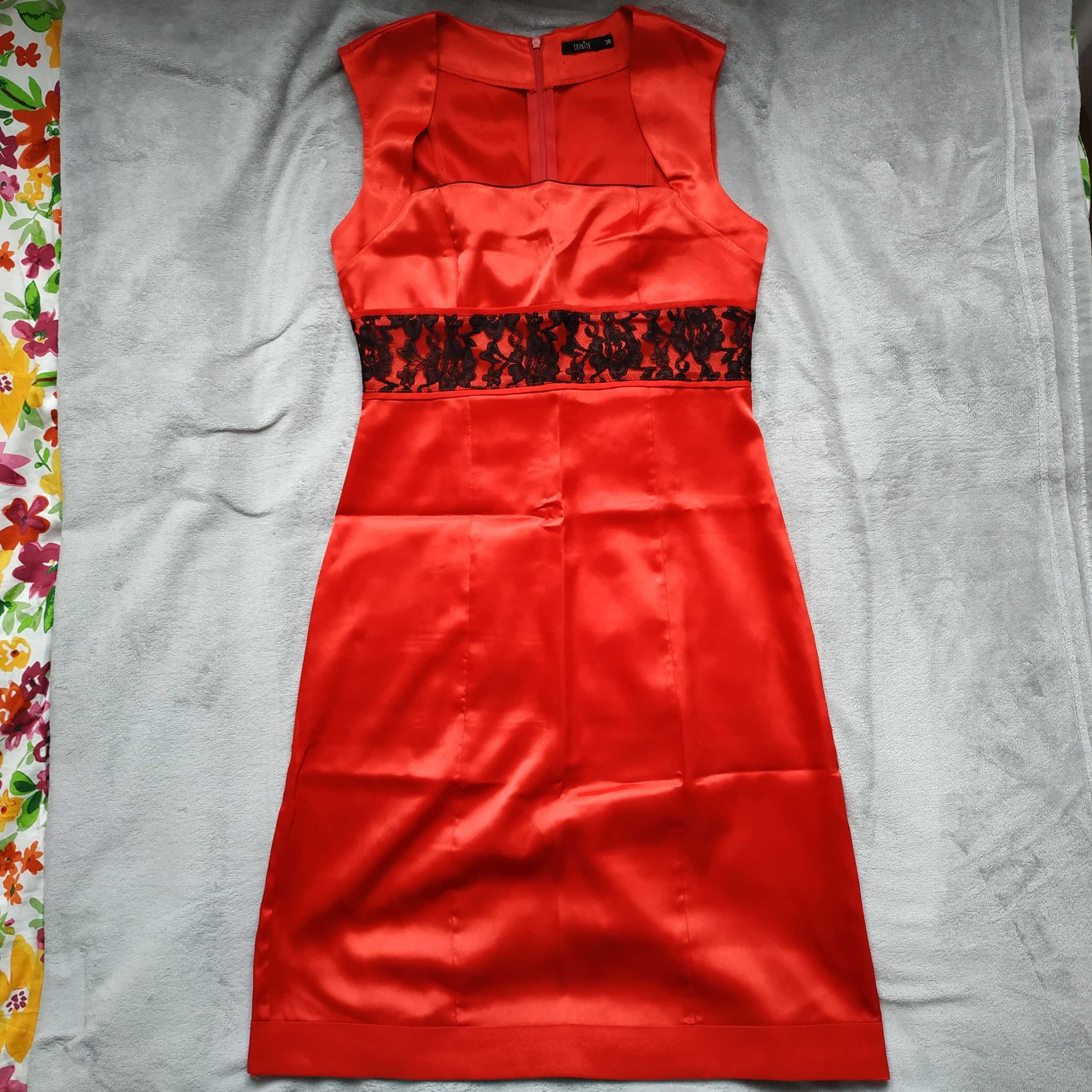 Sukienka Trynite 38 czerwona