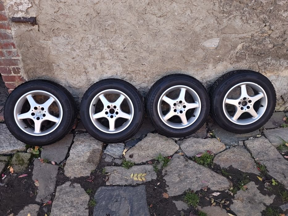Alufelgi 15 cali5x100 195/65 R15 opony zimowe