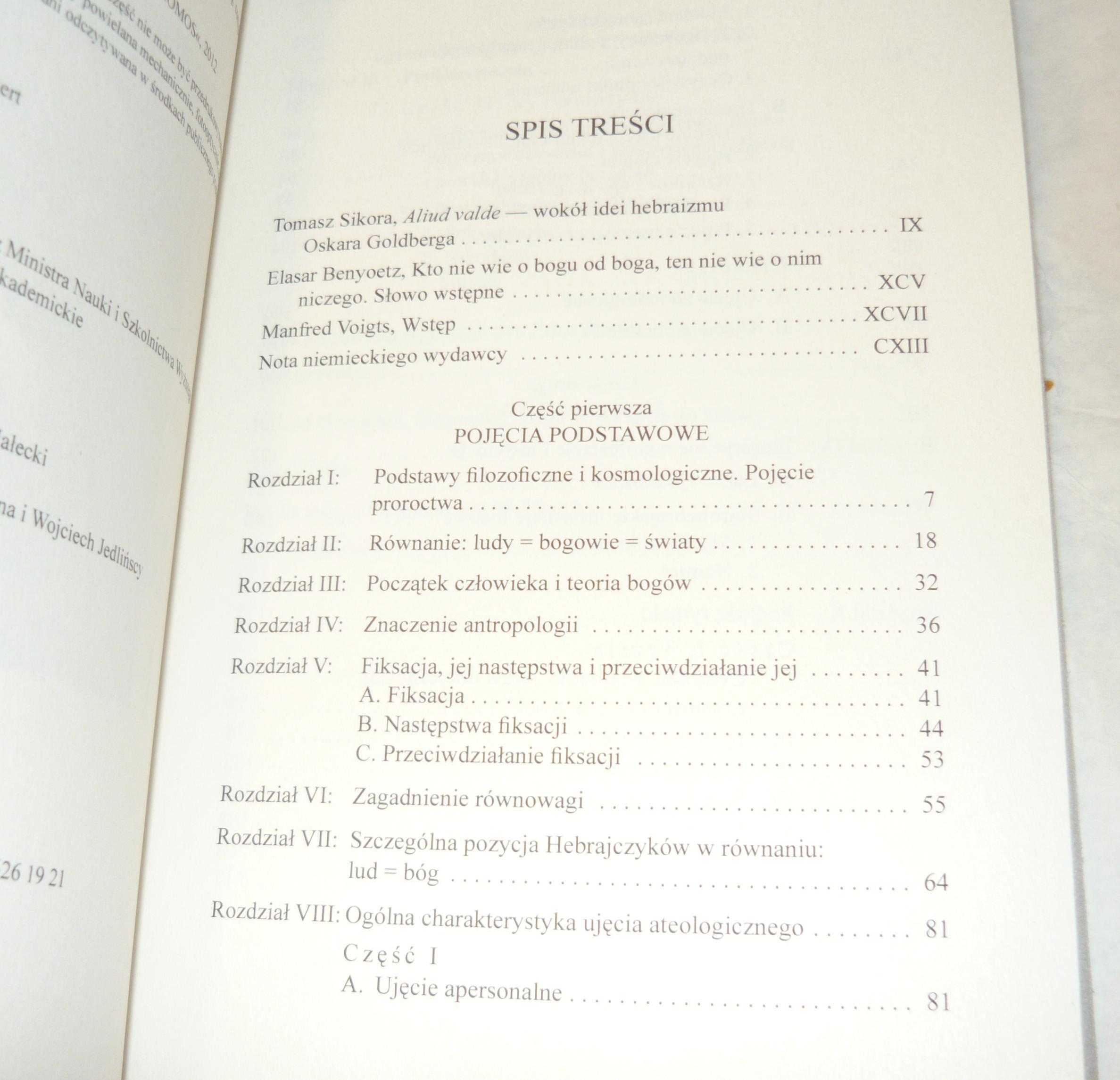 Rzeczywistość Hebrajczyków Oskar Goldberg Kabała Gematria Tora Biblia