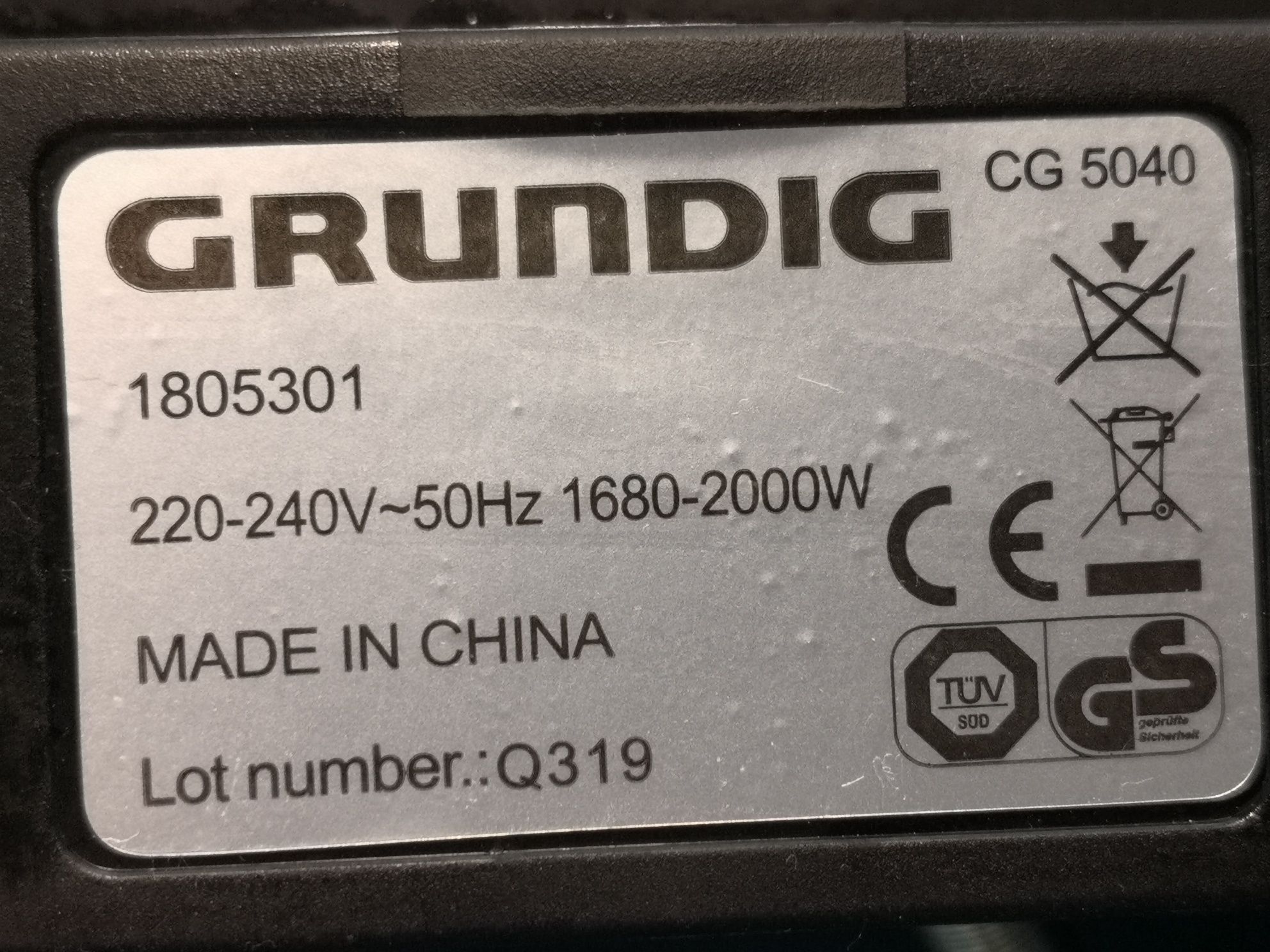 Электрогриль Grundig CG5040