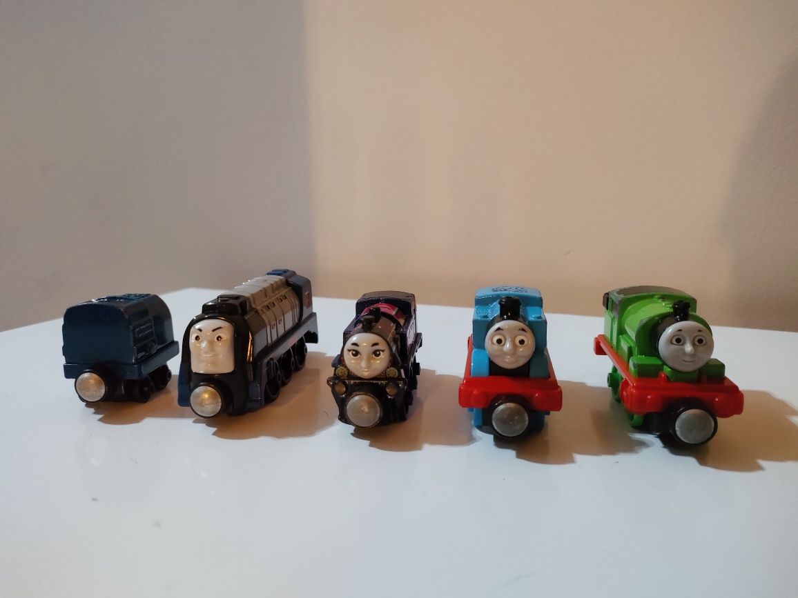 Tomek i przyjaciele, lokomotywy z wagonem, Ferdynand, Vinnie