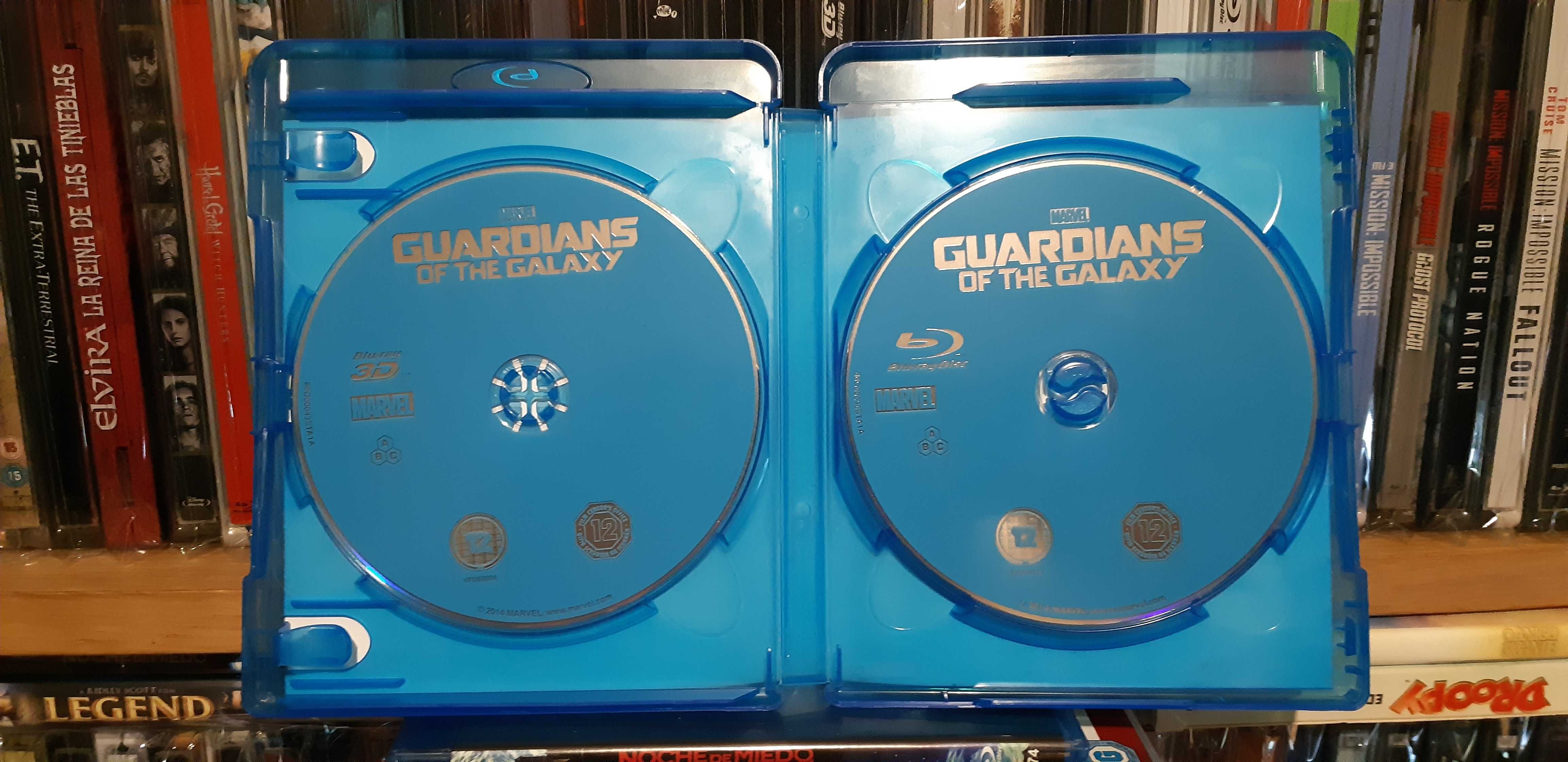 Guardiões da Galáxia (bluray normal e 3D)