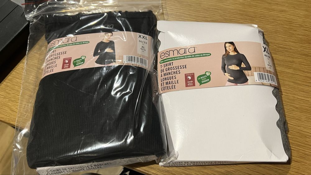 Лонгслів для вагітних xl - xxl esmara