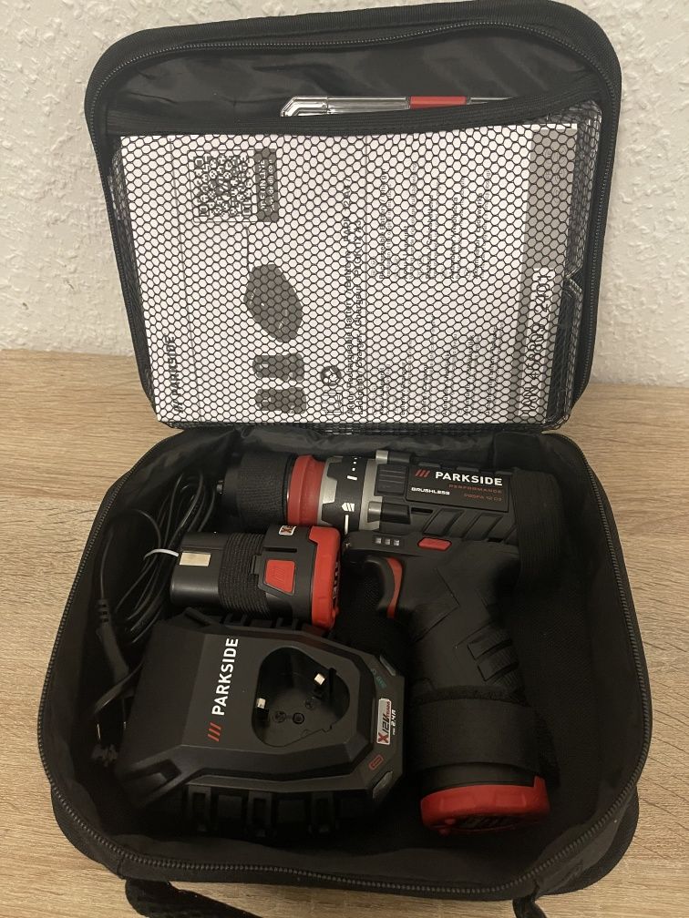 Акумуляторний шуроповерт PARKSIDE PERFORMANCE PBSPA 12 C3