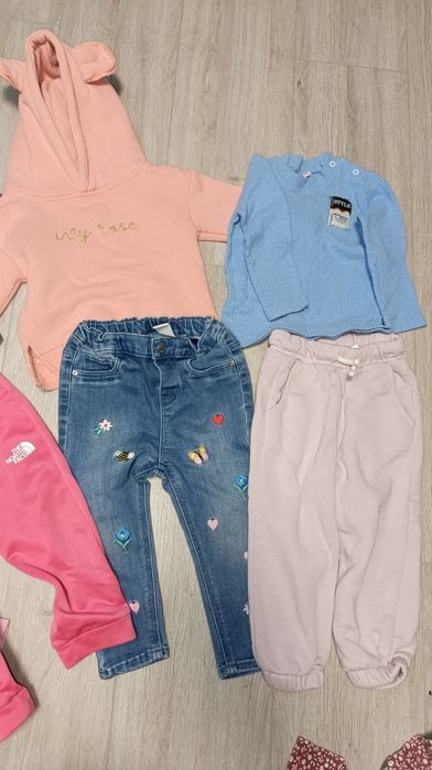 Пакет речей для дівчинки 86 розмір