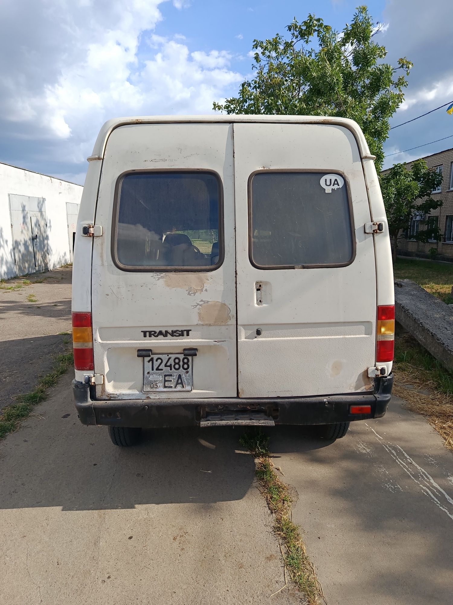 Форд транзит 2,5 (краб)
