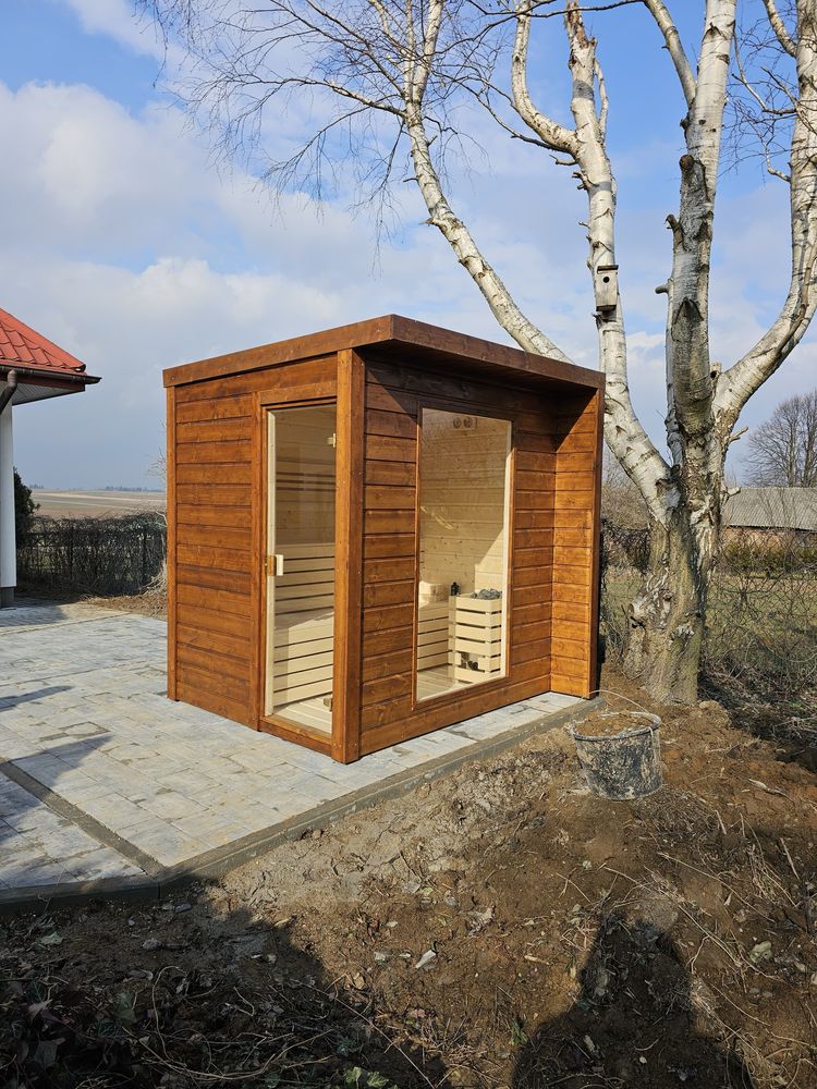 Sauna Fińska Zewnetrzna Ogrodowa