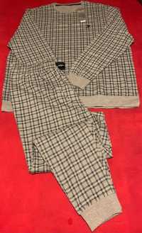 Брендовая качественная хлопковая пижама/домашний костюм M&S p.2XL