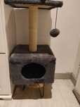 Brinquedo arranhador gato com esconderijo