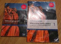 Oblicza geografii 1 zakres rozszerzony i Maturalne karty pracy 1