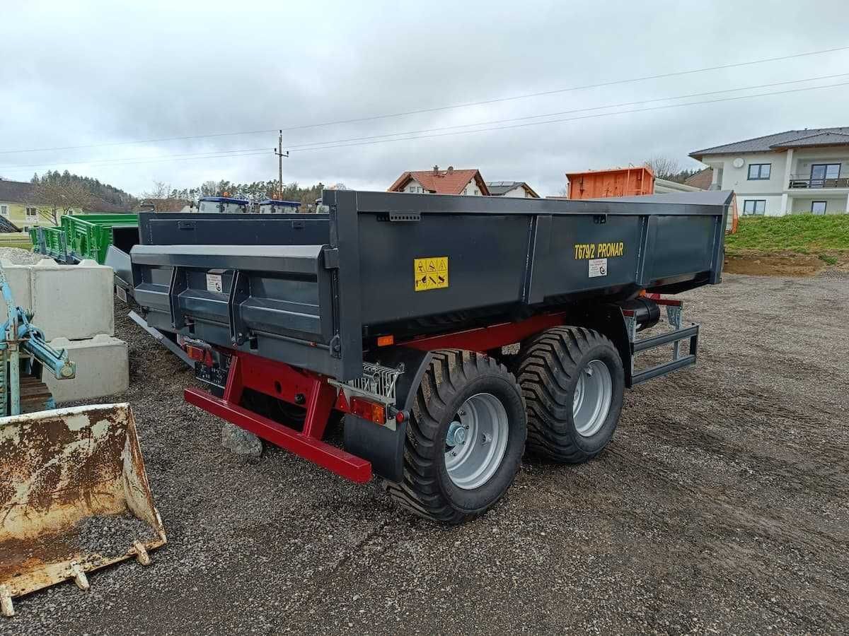Przyczepa budowlana  PRONAR T679/2 12 ton dostępna od ręki