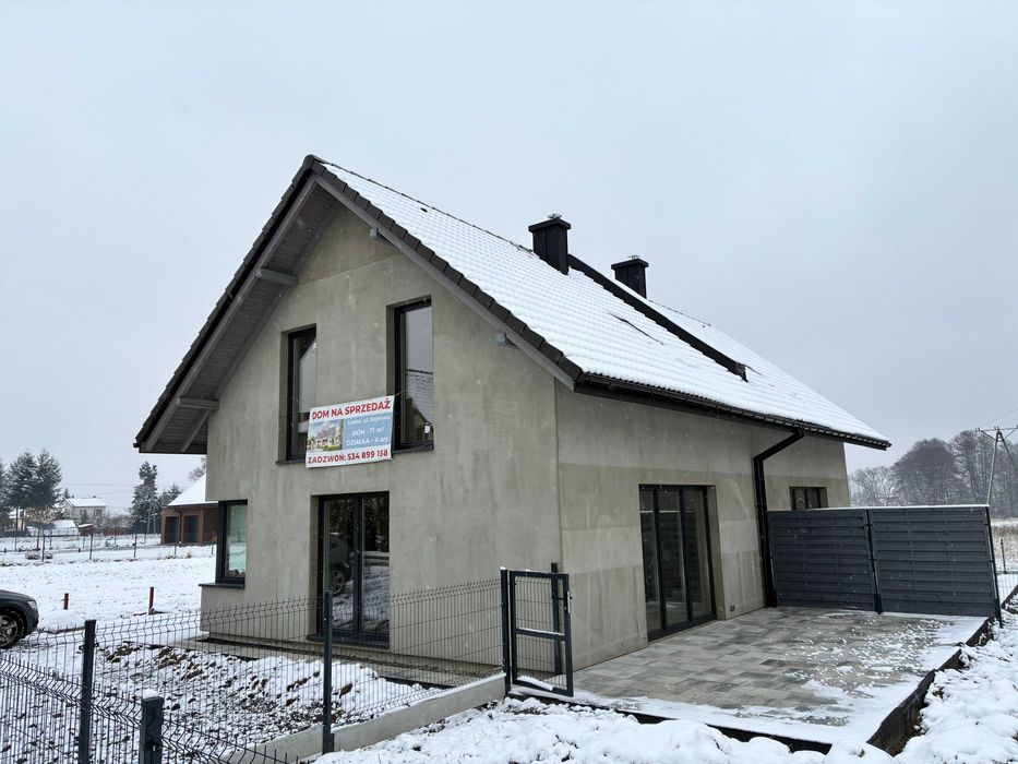 Nowy wykończony domek na sprzedaż
