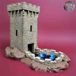 Torre de Dados Medieval 3D - Castelo p/ RPG e D&D