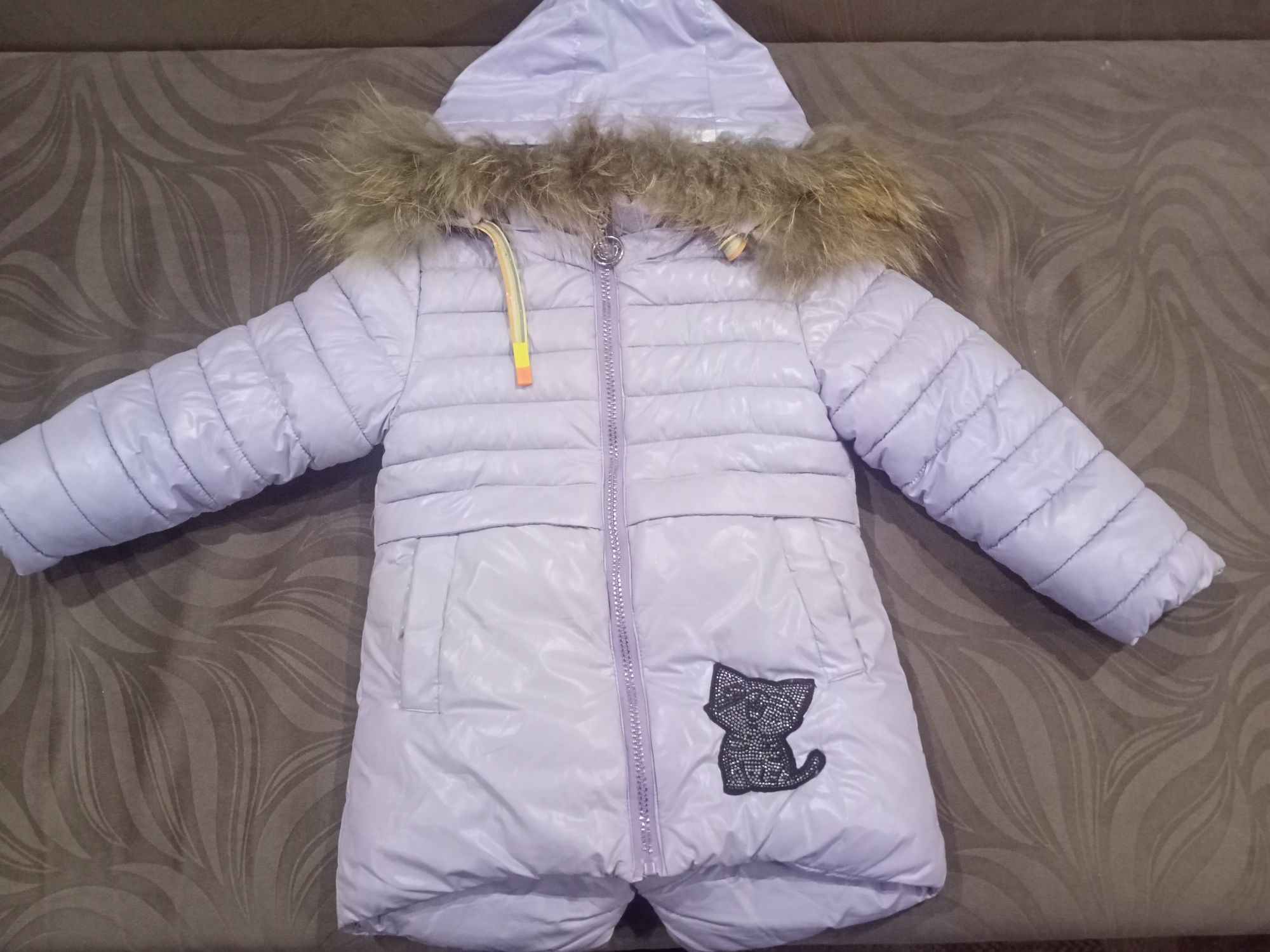 Детская зимняя куртка,для девочки