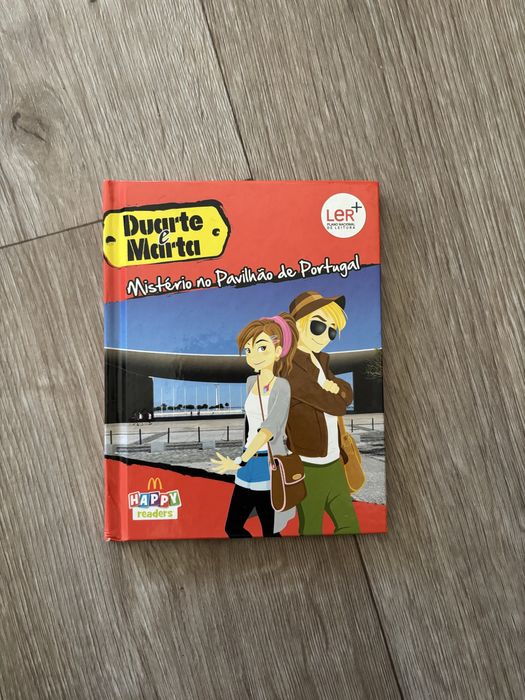 Livro Infantil “Duarte e Marta Mistério no Pavilhão de Portugal”