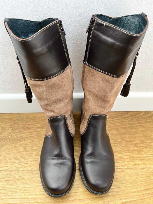 Чоботи демісезонні Yowas шкіра Іспанія 37 розмір