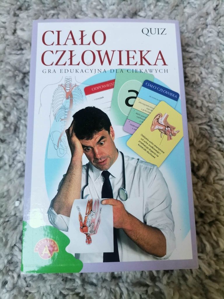 Ciało człowieka mini gra, sprawdzian wiedzy