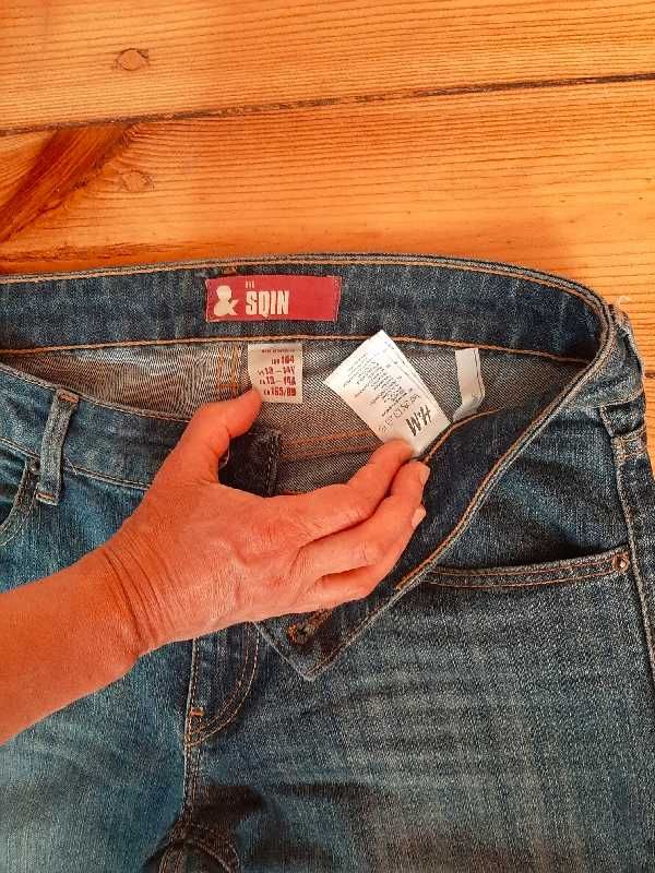 jeansy HM fit sqin 164