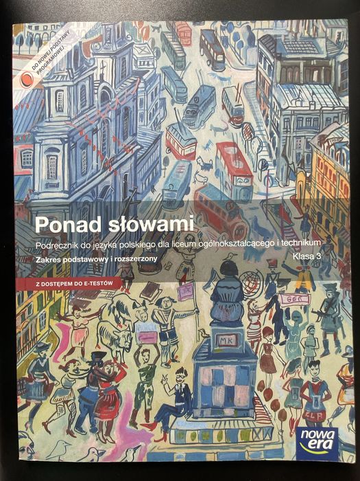 Język Polski klasa 3 podstawowy rozszerzony Nowa Era podręcznik