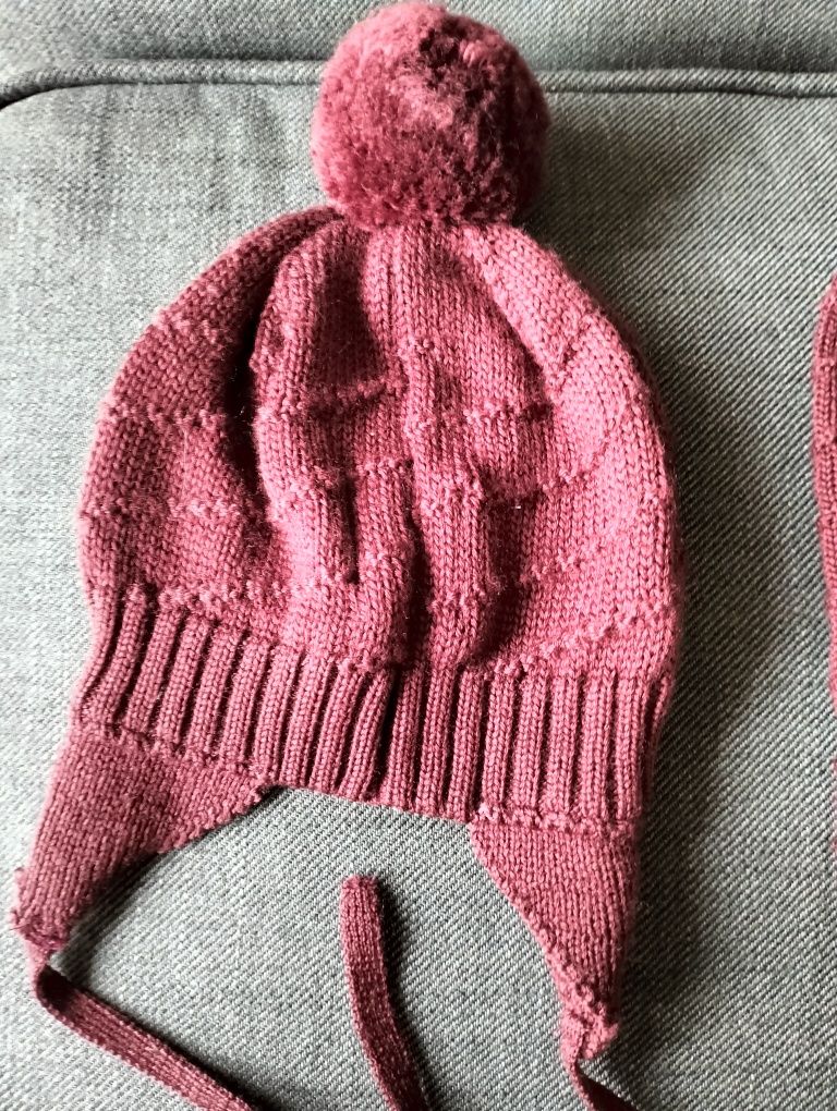 Zestaw Meri fairy czapka komin merino