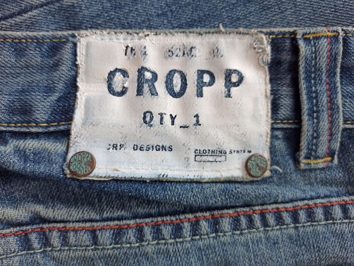 Jeansy Cropp, nowe gruby jeans