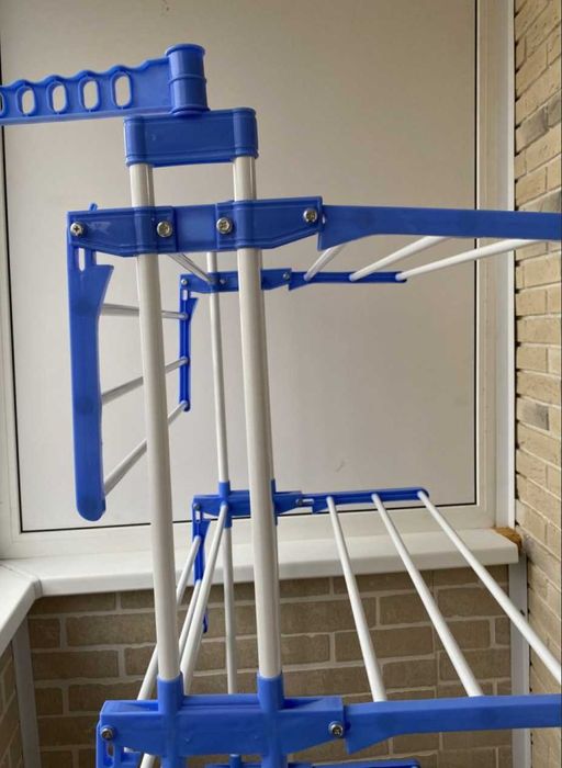 Стійка підлогова сушарка білизни.Сушіння одягу | Сушилка белья одежды