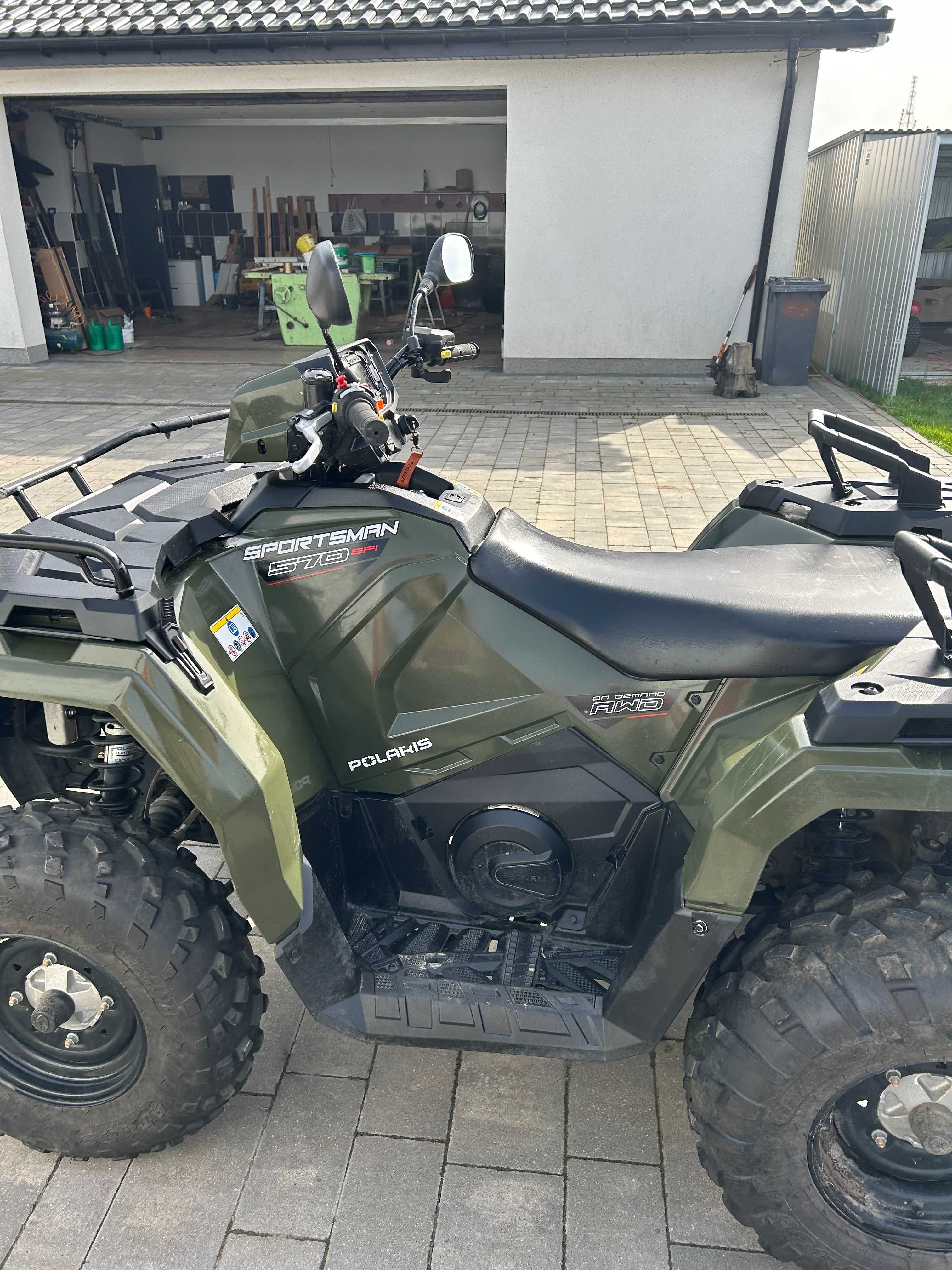 Quad Polaris Sportsman EFI ODBLOKOWANY