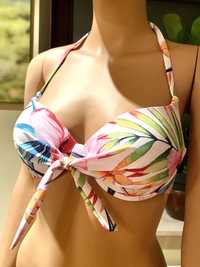 Bikini boho top kwiatowy r.M