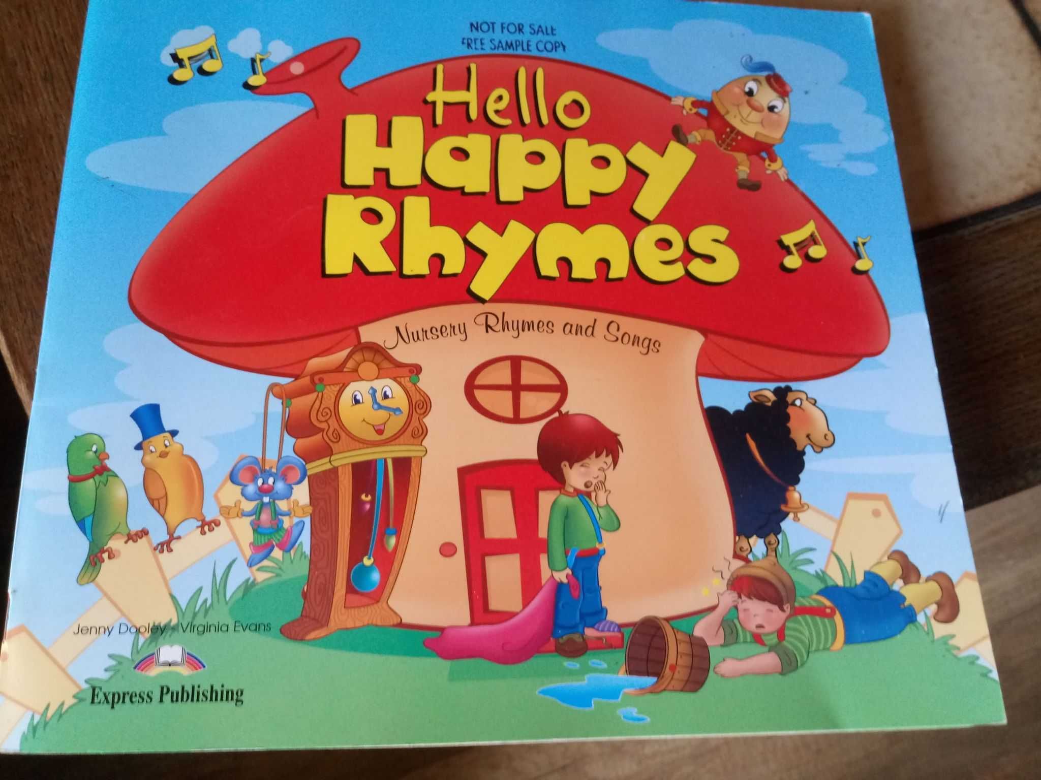 Książka do angielskiego dla dzieci Hello happy rhymes