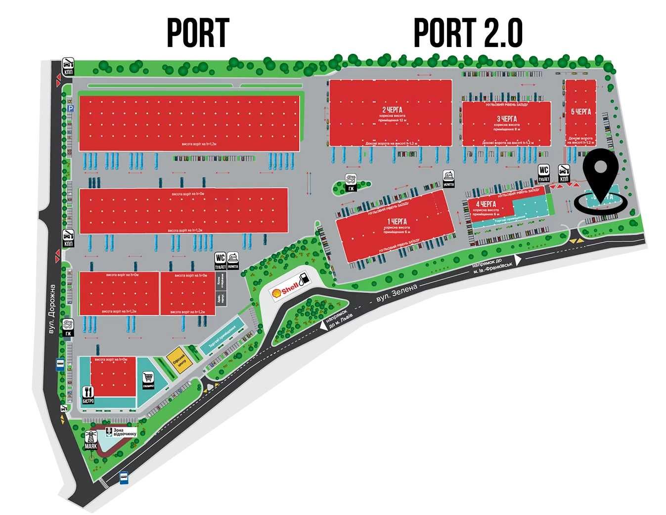 Новий офіс у Львові 71 м², Сихівський PORT