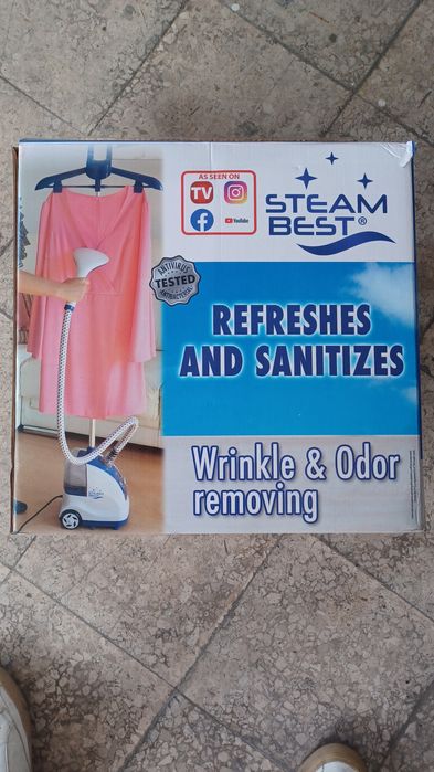 Ferro engomar vaporizador desinfectante