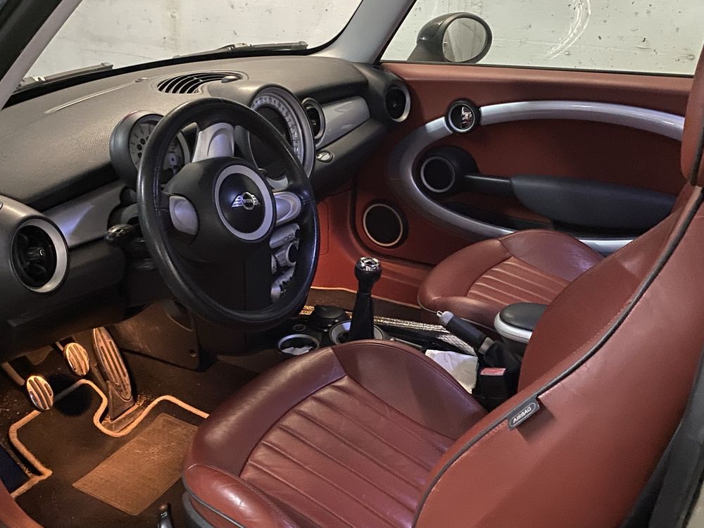 Mini cooper S nacional, selo antigo