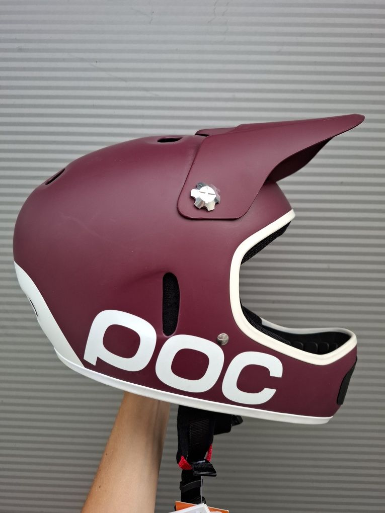 Kask rowerowy dh enduro POC Cortex Flow ze szczęką  r. M-L
