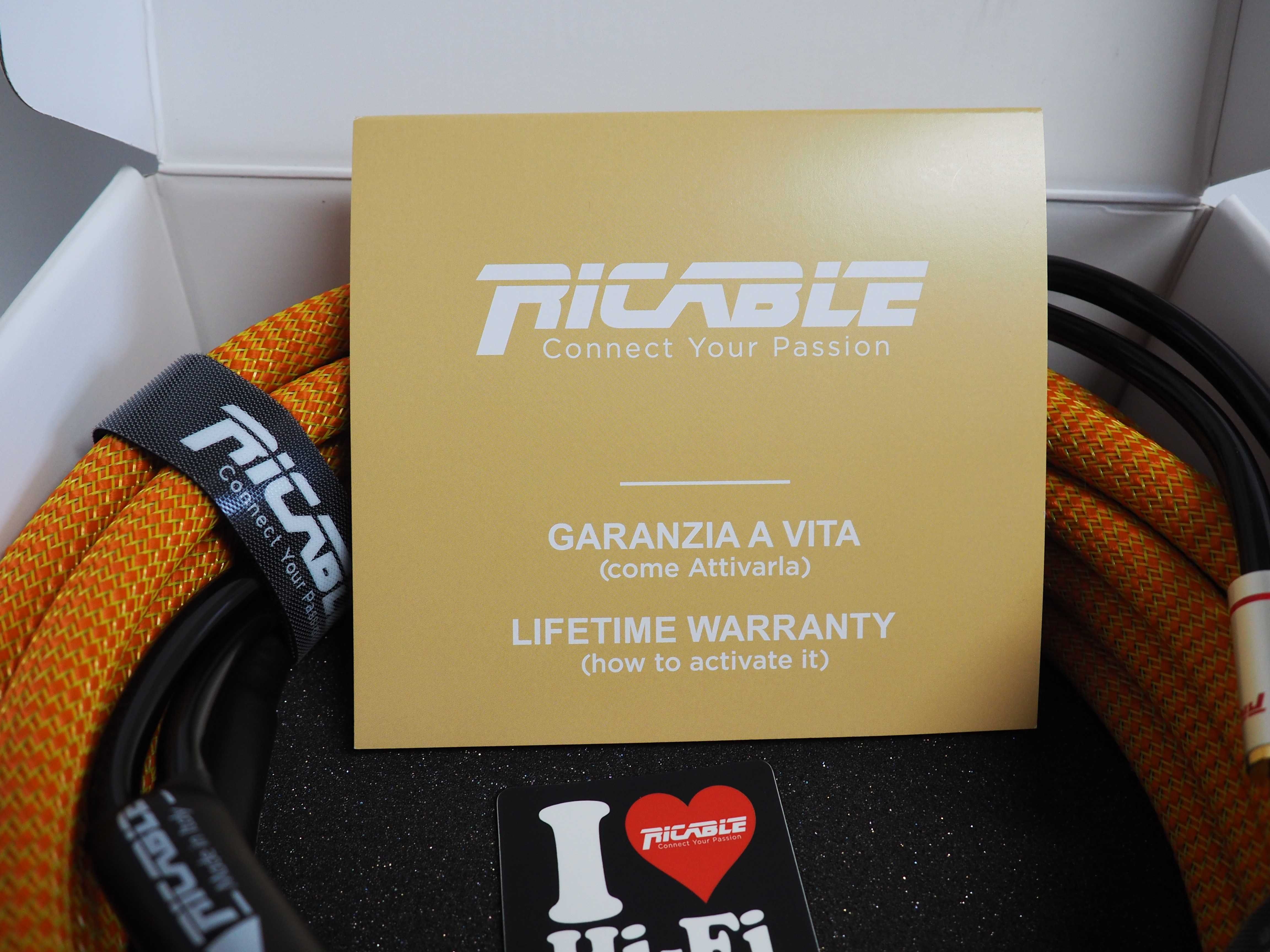 Ricable Dedalus Speaker MKII -2x2 m -kabel głośnikowy/Promocja !!!