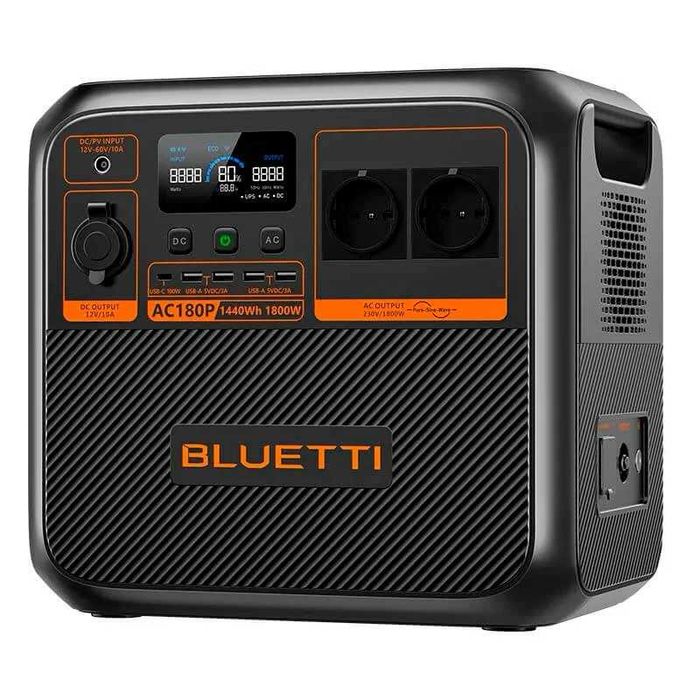 Зарядная станция Bluetti AC180P, 1800 Вт, 1440 Ват*ч (наша вилка)