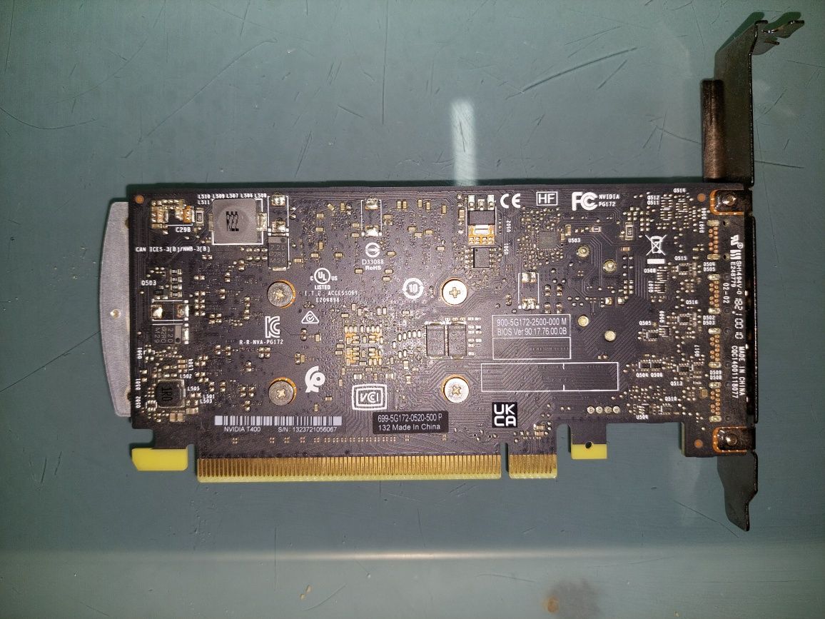 Placa gráfica nvidia t400 gDDR6 2 gb