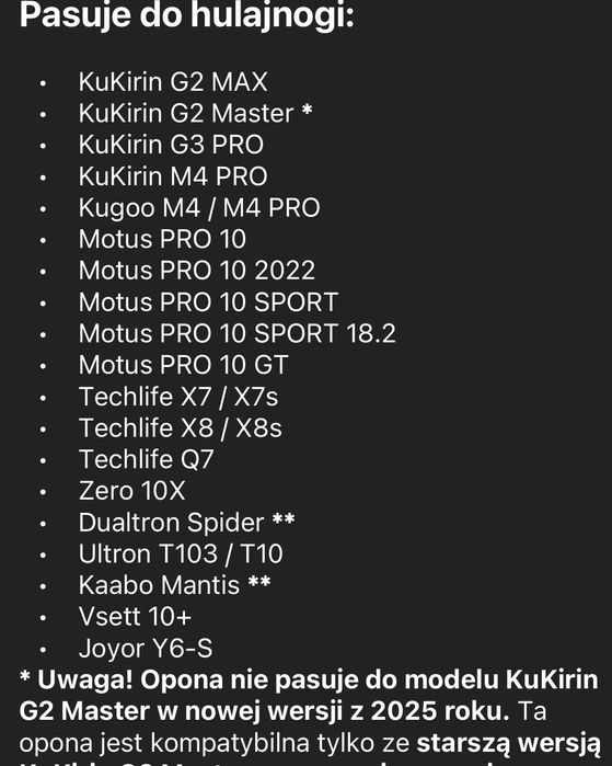 Opona kukirin g2 max 80x255