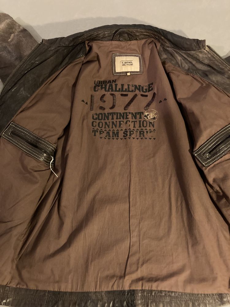 Kurtka skórzana Camel Active roz. 50