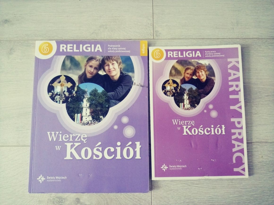 Wierzę w Kościół klasa 6 podręcznik + karty pracy