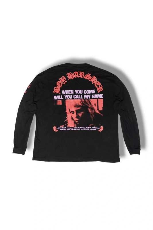 Boy Harsher The Runner Shirt Koszulka z długim rękawem darkwave