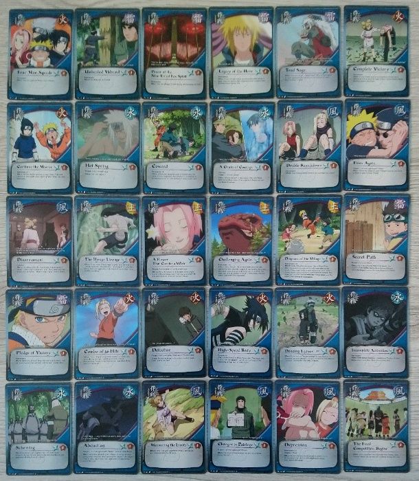 Karty do gry Naruto CCG, karty Mission