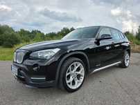 BMW X1 z Niemiec/Klimatronik/Grzane Fotele/Alufelgi 18/Czarna/Xline