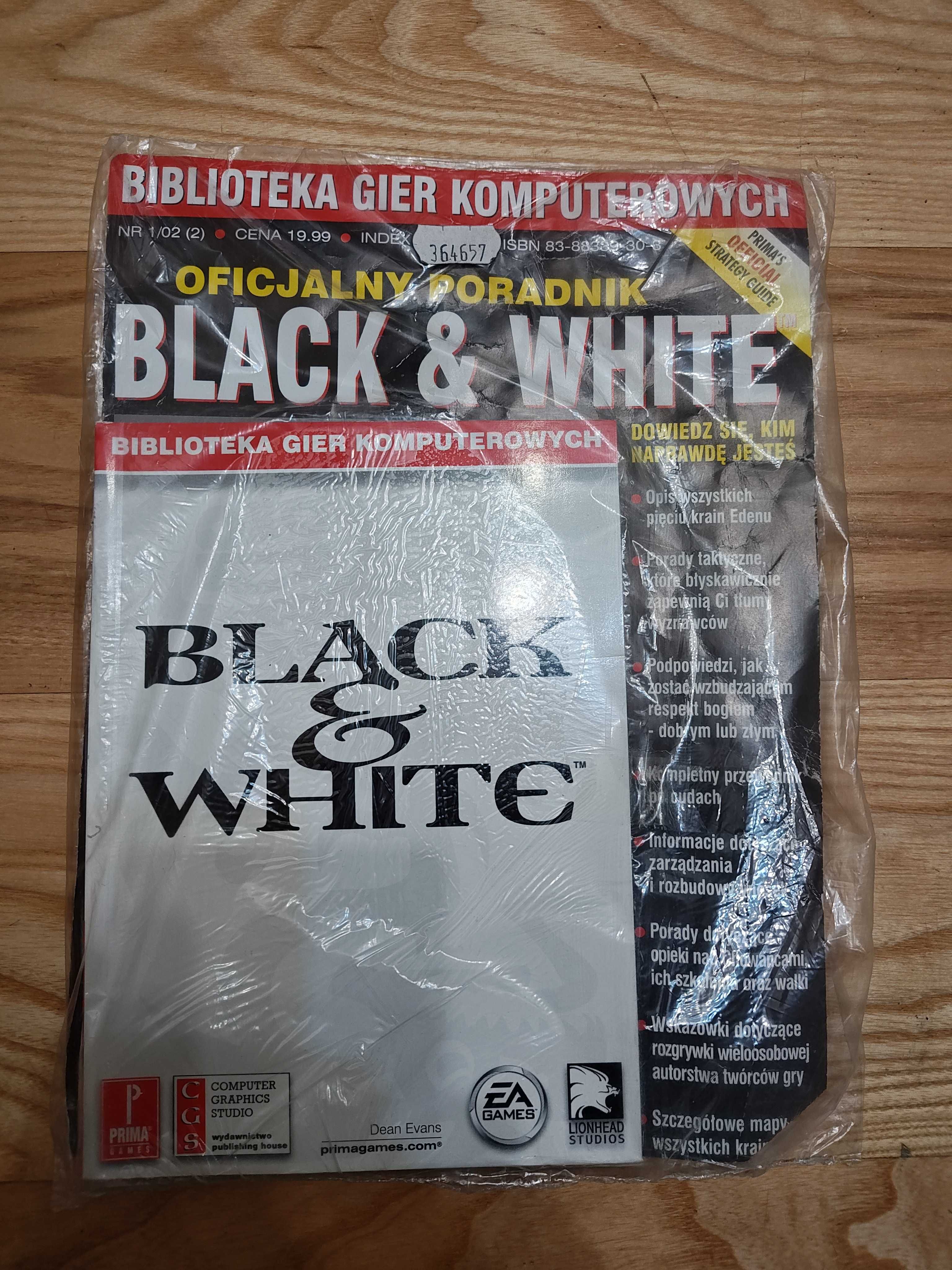 Black & White - Oficjalny NOWY w FOLII 190 stron