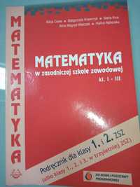 Książka do matematyki w zasadniczej szkole zawodowej